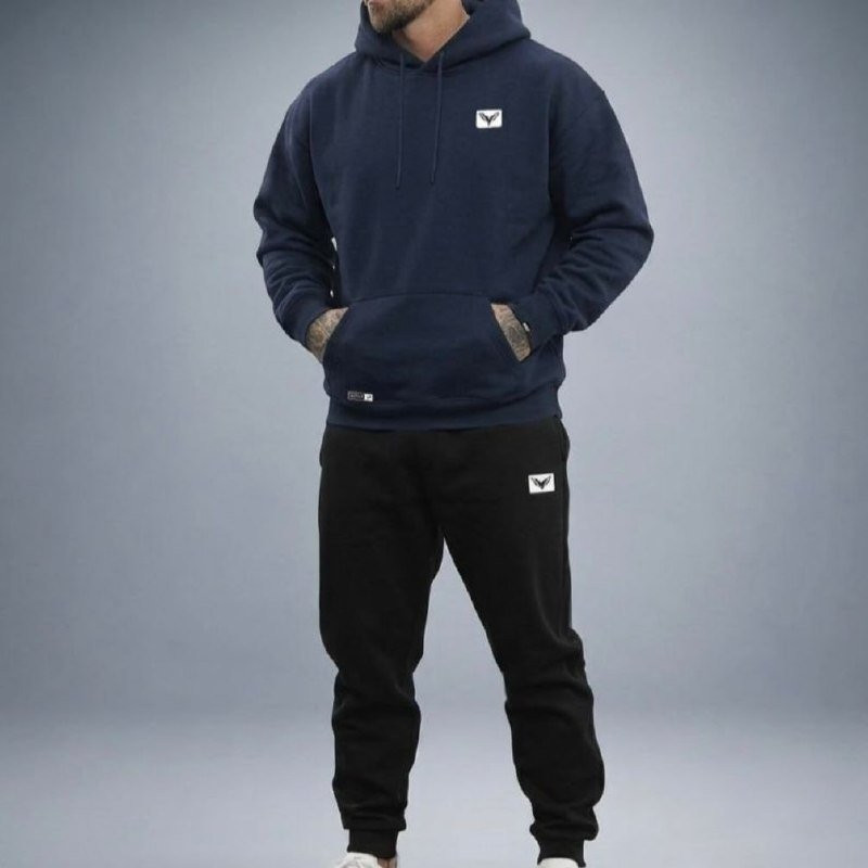 Conjunto De Moletom Borzzi Wear Calça + Blusa De Frio