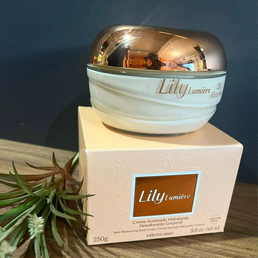 Lily Lumière Creme Acetinado Corporal 250g