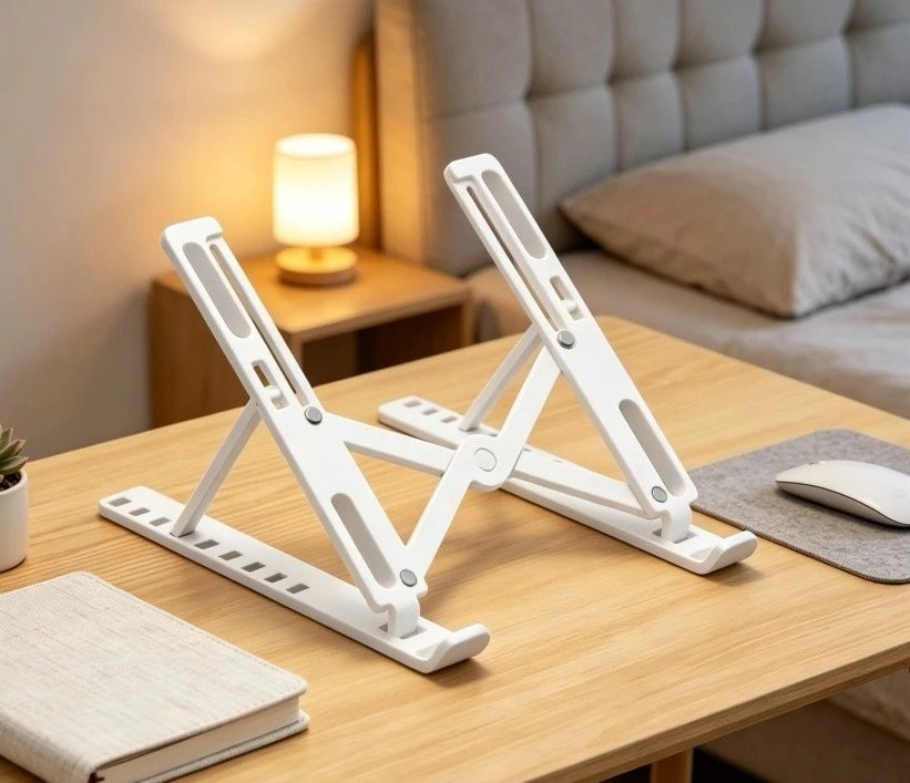 Suporte Para Notebook Ajustável Ergonômico Dobrável