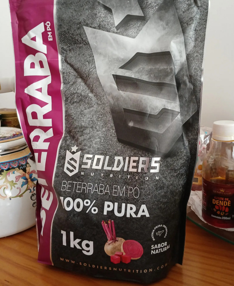 Beterraba Pó 1kg Soldiers Nutrition