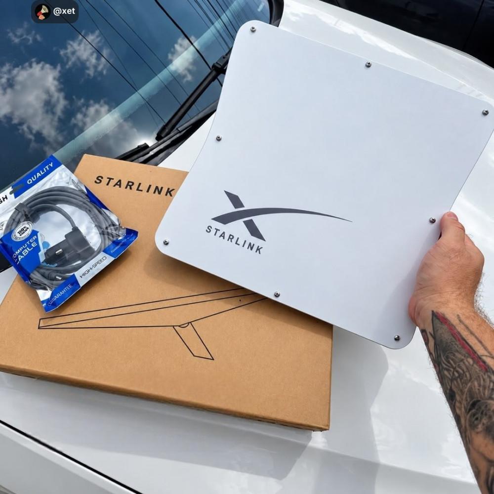 Starlink Mini Antena Satélite e Roteador WiFi