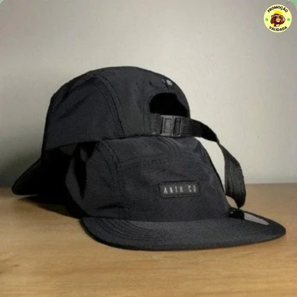 Boné Aba Reta Five Panel Water Impermeável