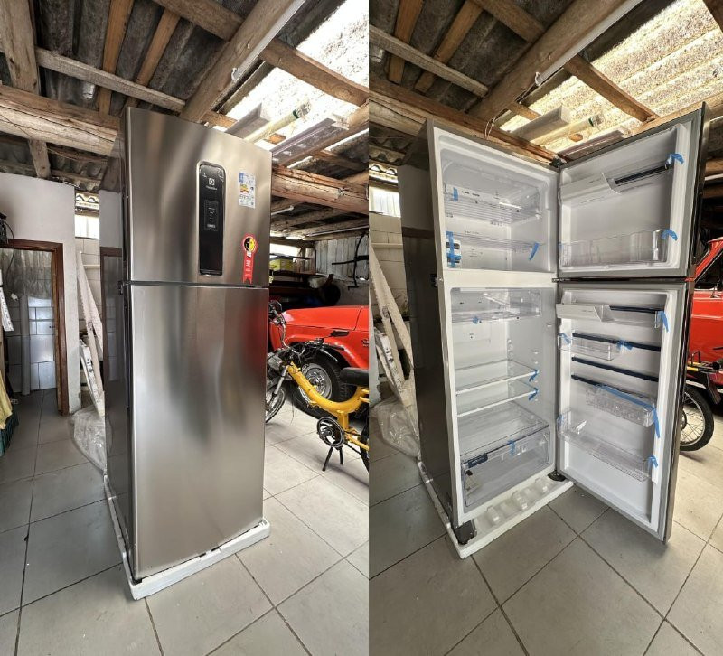Geladeira Electrolux Frost Free Inverter 480L Efficient AutoSense, Duplex - Bivolt