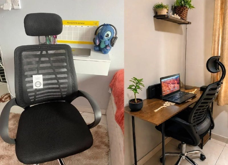 Cadeira Ergonômica Mesh Giratória