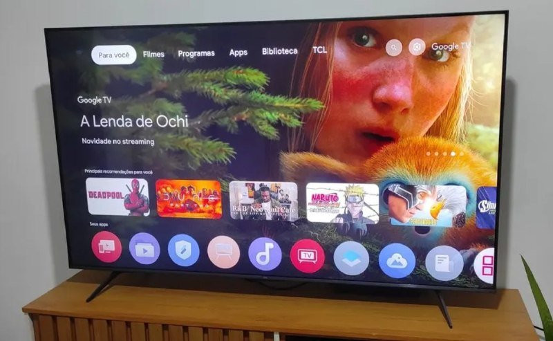 📺 Smart TV TCL 65 4K Mini LED 144Hz Google TV
