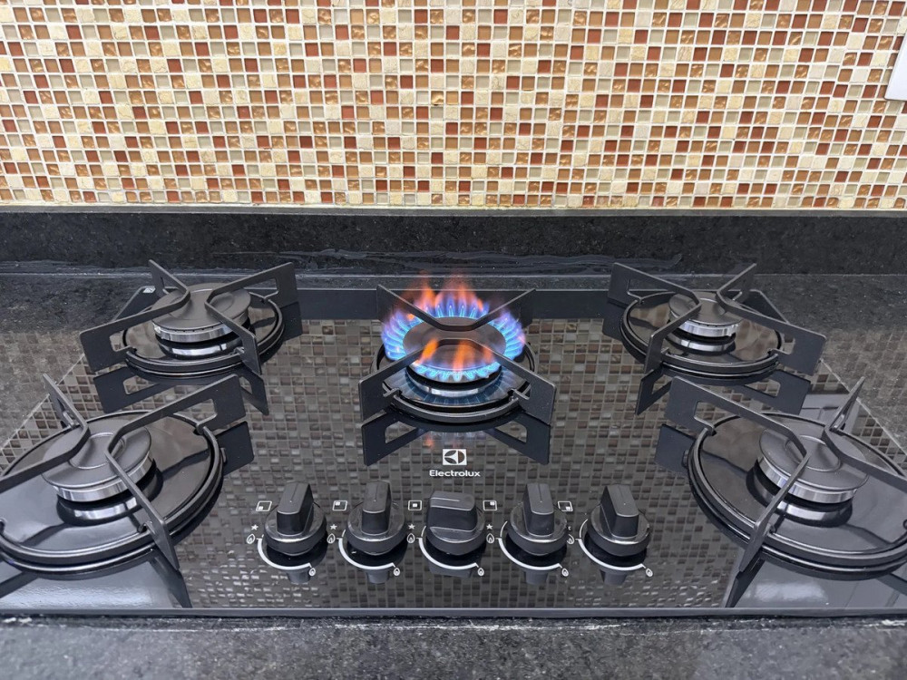 Electrolux Cooktop a Gás 5 Bocas Vidro