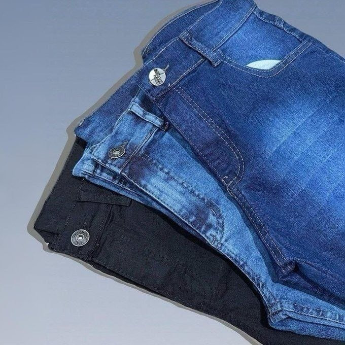 👖 Kit com 3 Calças Jeans Premium Skinny - Opções de Cores