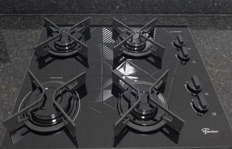 Cooktop Fit Line Fischer 4 Bocas