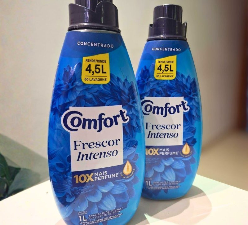 🌸 Comfort Amaciante Concentrado Frescor Intenso 1L
