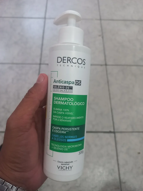 Shampoo Anticaspa Dercos Selênio 300ml