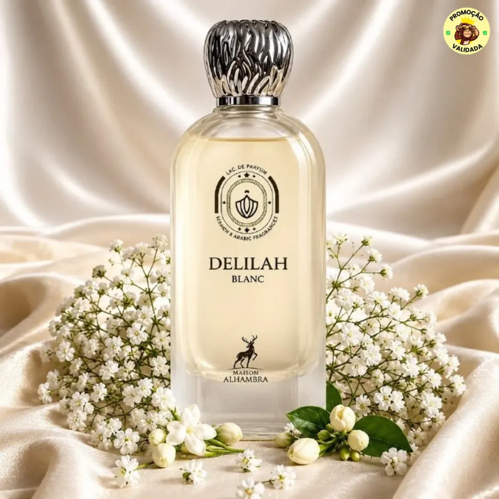 Perfume Arabe Maison Alhambra Delilah Blanc 100ml Feminino