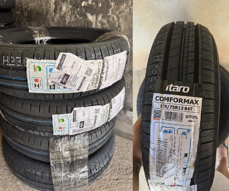 Jogo 4 Pneus Itaro Aro 13 Comformax 175/75r13