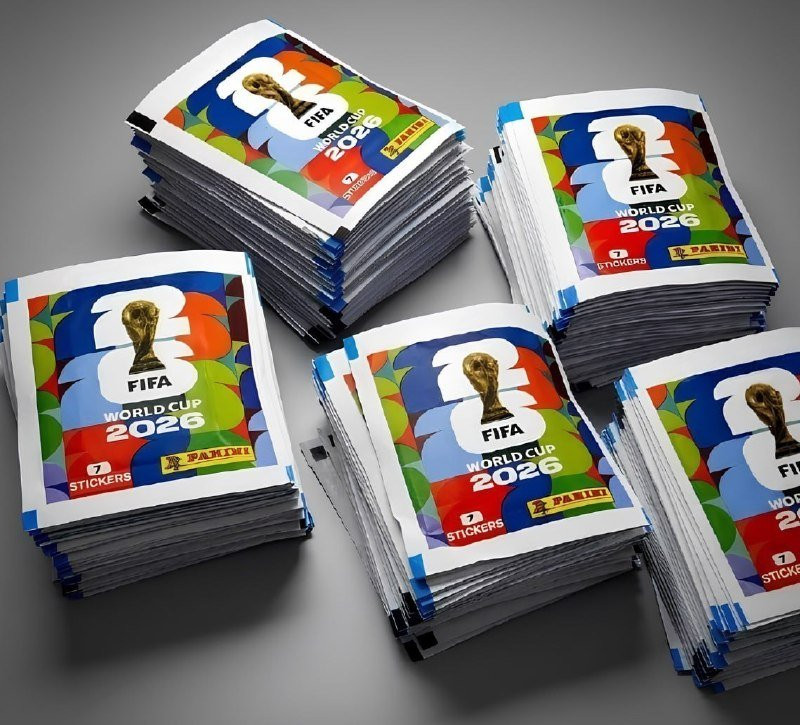 Kit 700 Figurinha Do Álbum Copa Do Mundo 2026- 100 Envelopes