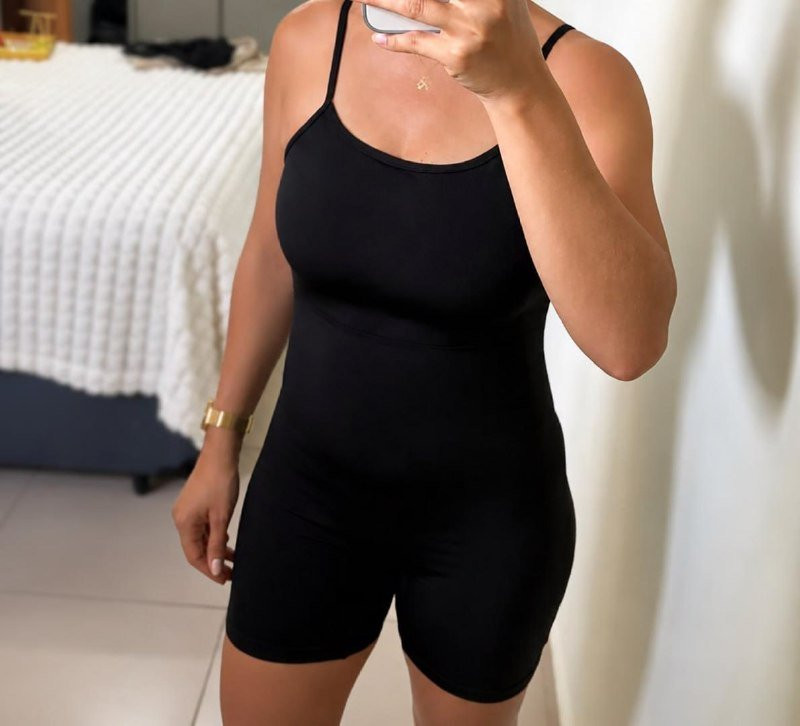 Macaquinho Fitness Zero Transparência