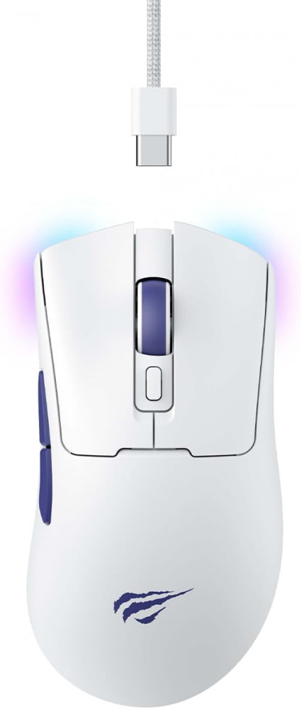 Havit Mouse Gamer Quad-Mode MS966WB Branco