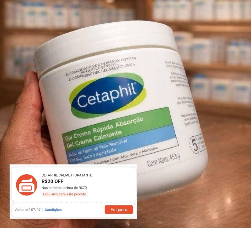Cetaphil Creme Hidratante 453g