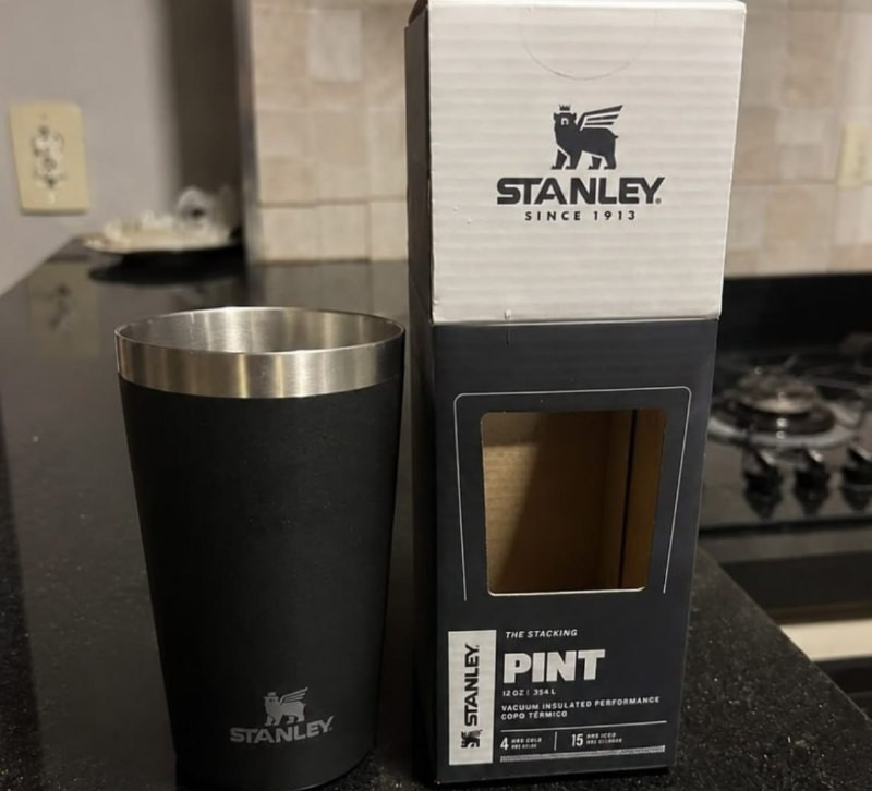 ☕  Copo Térmico Stanley Adventure Black 354mL
