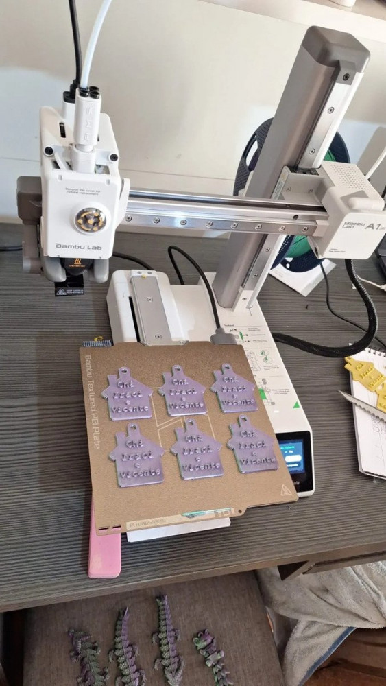 Impressora 3D Bambu Lab A1 Mini cinza