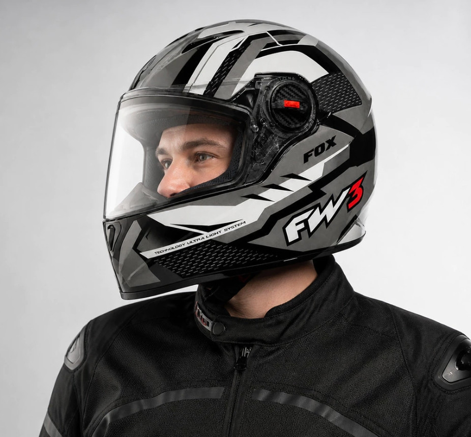 Capacete Moto Fechado GTN Fox Tamanhos 56 a 60