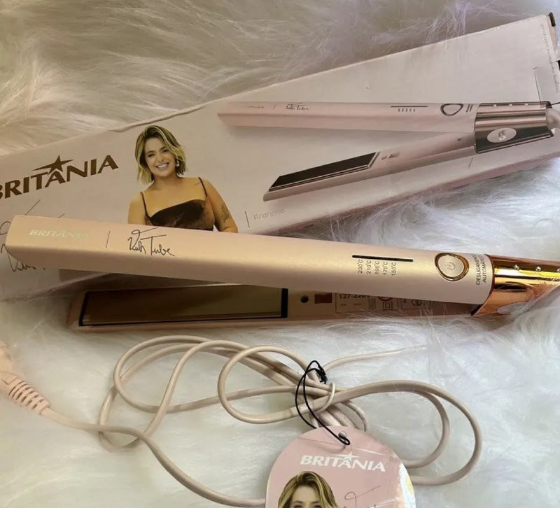 Prancha De Cabelo Linha Viih Tube 230c Bivolt - Britânia