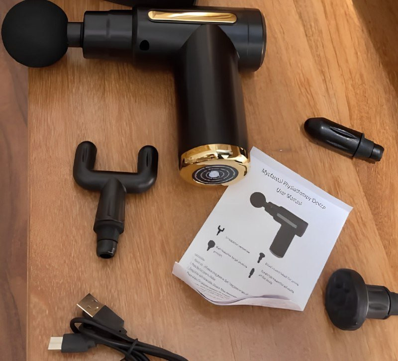 Pistola de massagem elétrica