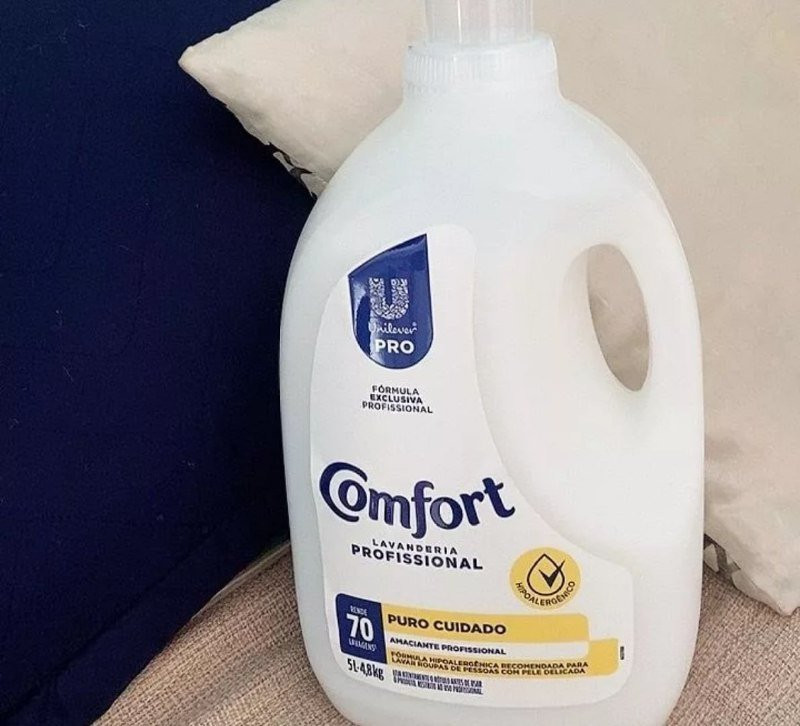 Amaciante Comfort Lavanderia Profissional Puro Cuidado 5L