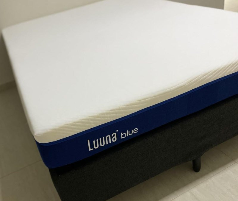 Colchão Casal Luuna Blue, Espuma 21 cm