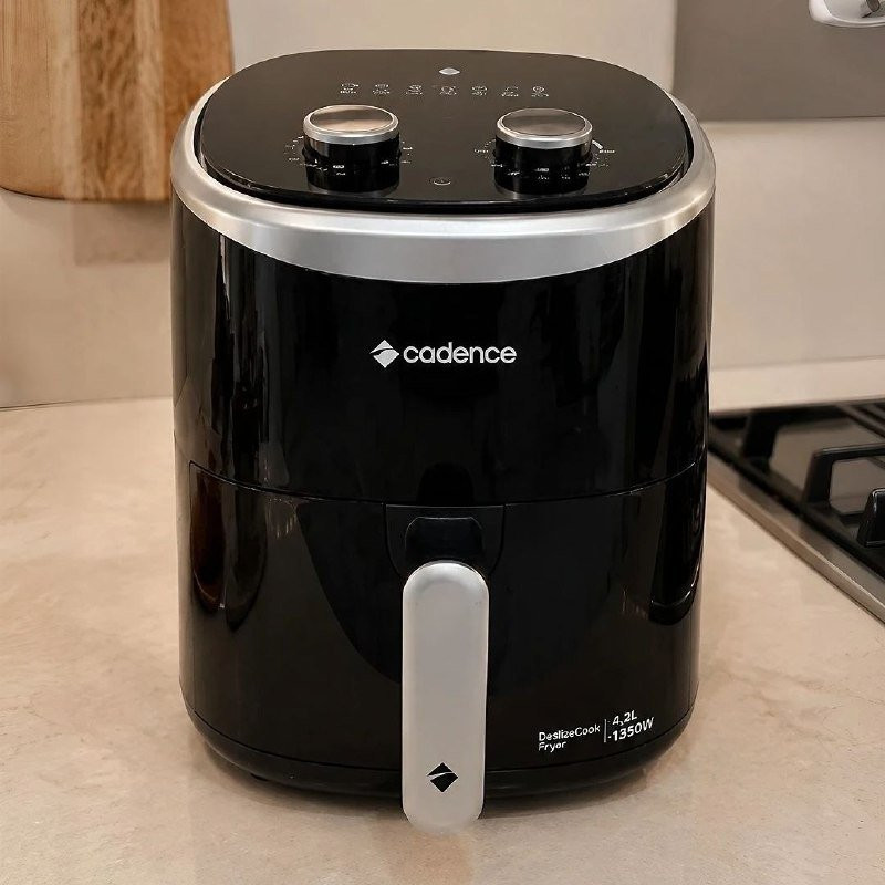 Fritadeira Cadence Sem Óleo 4,2L Com Visor 127v