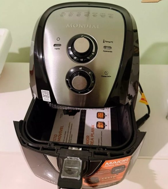 Fritadeira Sem Óleo Air Fryer Mondial 4L