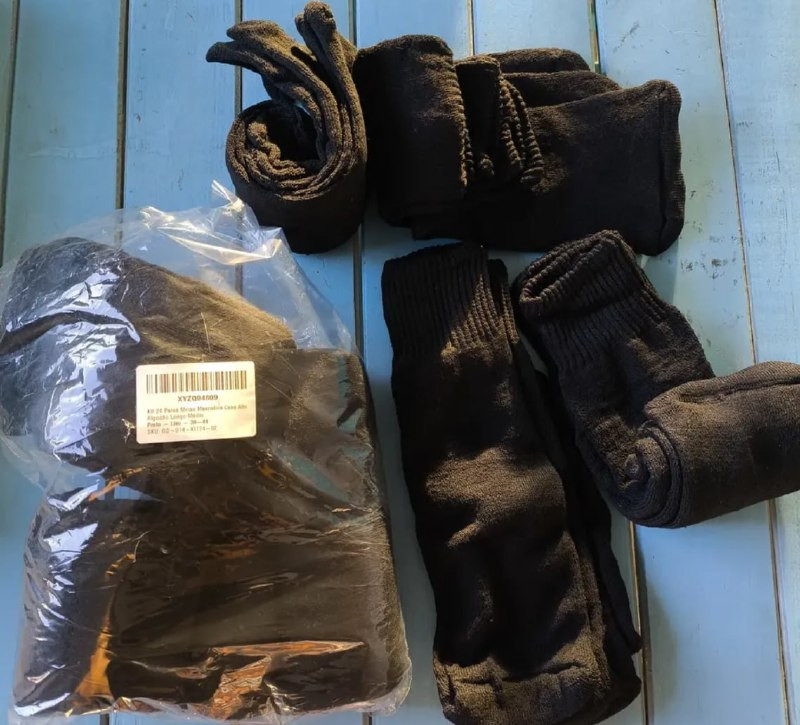 Kit 24 Pares Meias