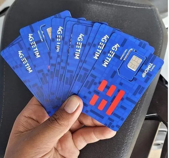 Tim Chip Pré Pago 3 Em 1 com Recarga
