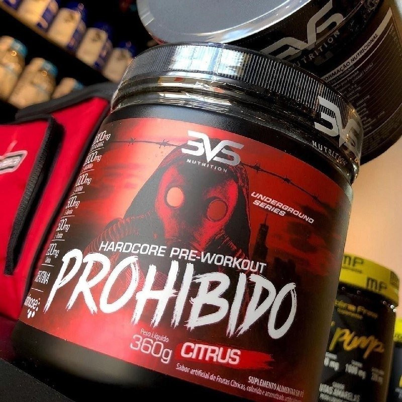 Proibido Pré Treino 360g