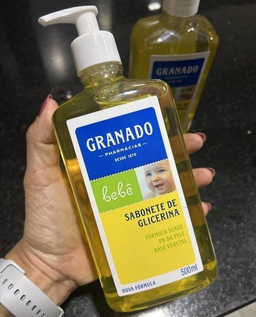 Granado Sabonete Líquido Bebê, Tradicional, 500ml