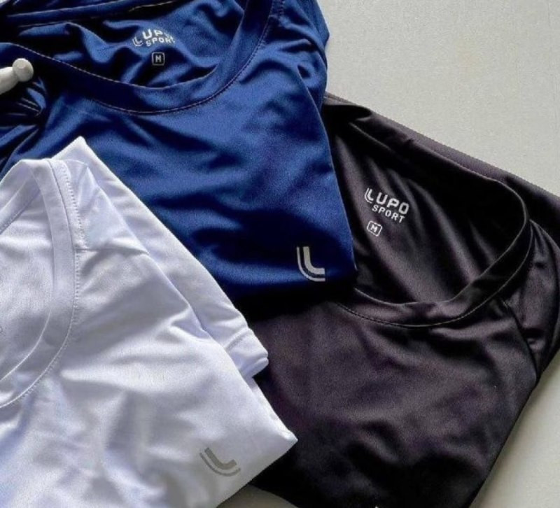 Camiseta Esportiva Lupo Dry (3 cores)