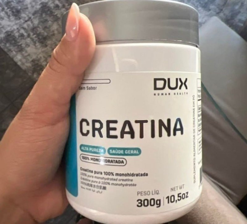 Creatina Monohidratada Sem Sabor, DUX, 300g