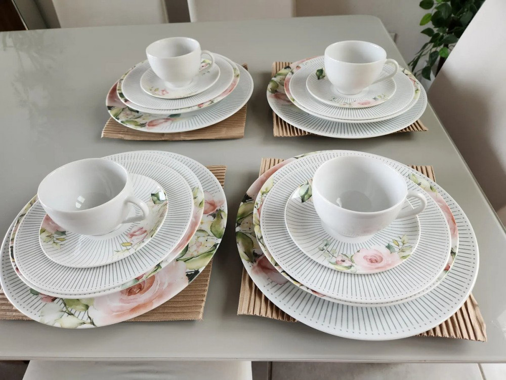 Jantar Tramontina Ornatta 20 pçs Branco