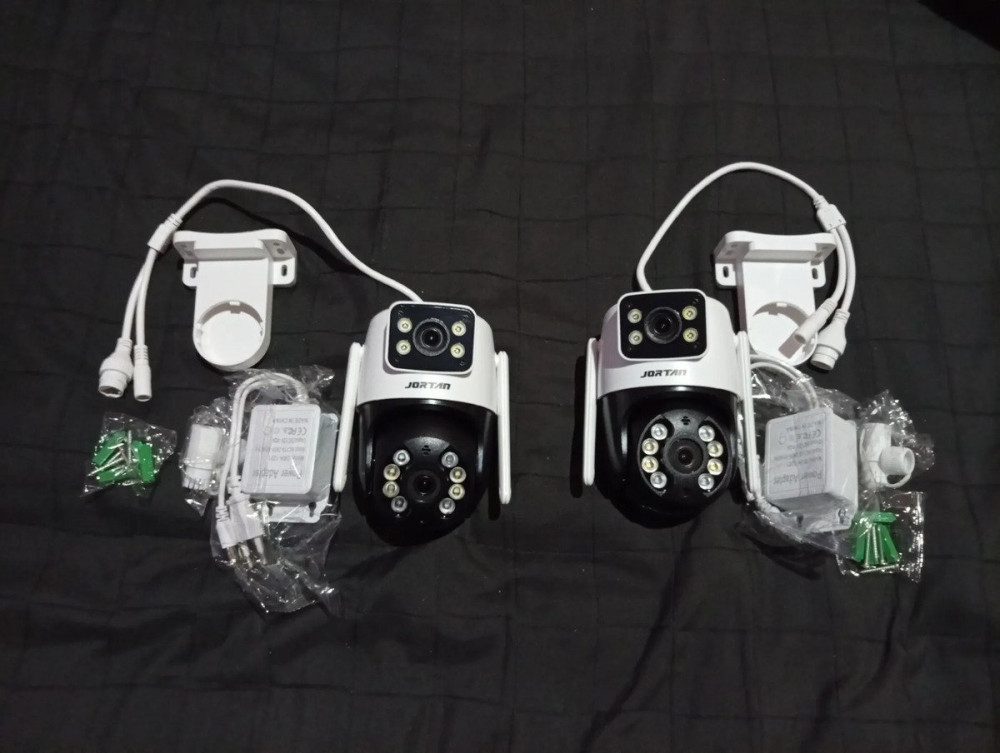 Kit 2 Câmeras Woosh A28B FullHD Wi-Fi Noturna