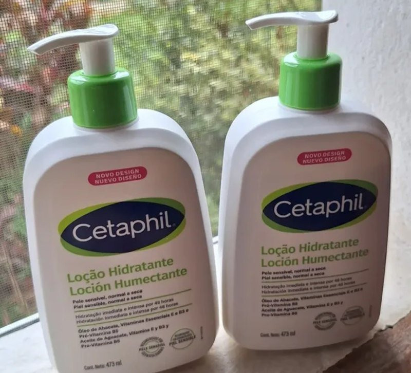 Kit Cetaphil 2 Loções Hidratantes 473ml/400g neutra