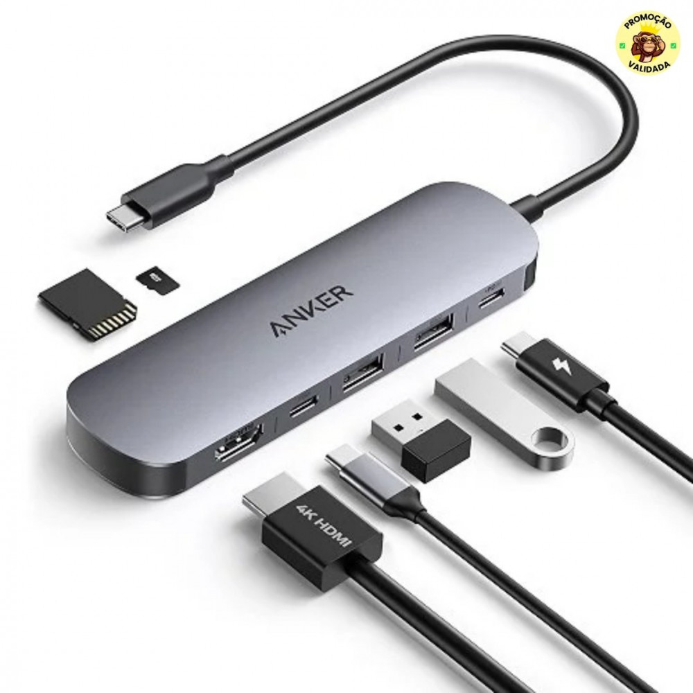 Anker Hub USB-C 7 em 1