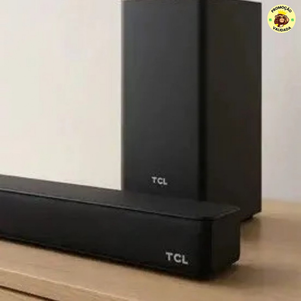 Soundbar TCL com Subwoofer sem fio