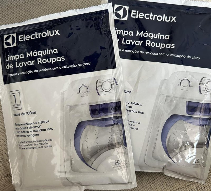 Kit com 2 Limpa Máquina de Lavar Roupas Electrolux