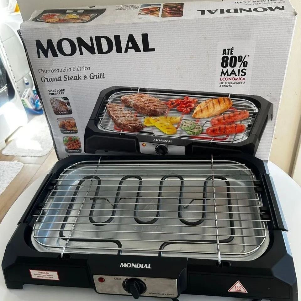 Churrasqueira Elétrica Mondial 1200W CH-07