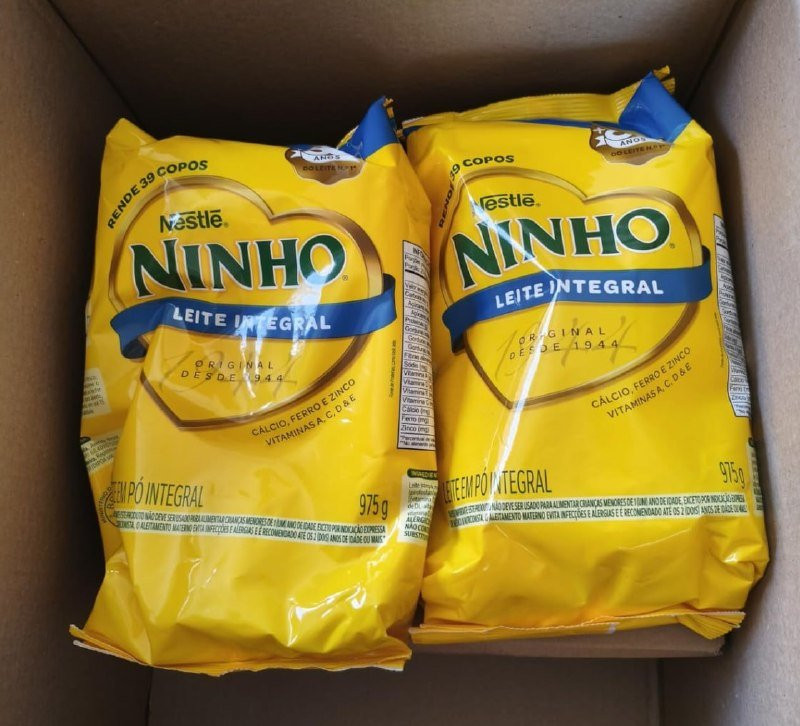 Leite em Pó Ninho Integral Sachê 975g