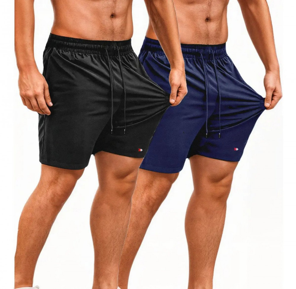 Kit 2 Shorts Bermuda Tactel Sandrini Academia