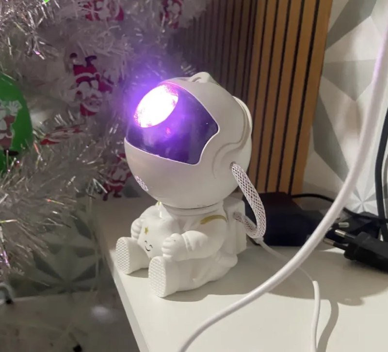 Mini Astronauta Projetor Galáxia
