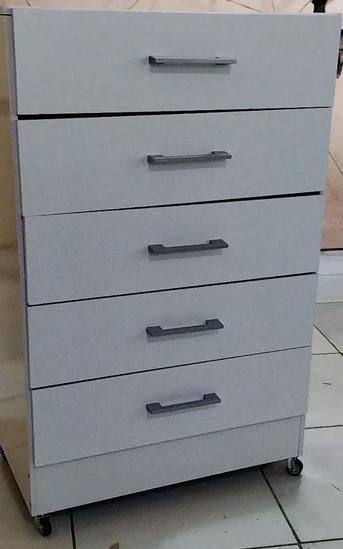 Cômoda Aruba Compacta 5 Gavetas Shark Móveis