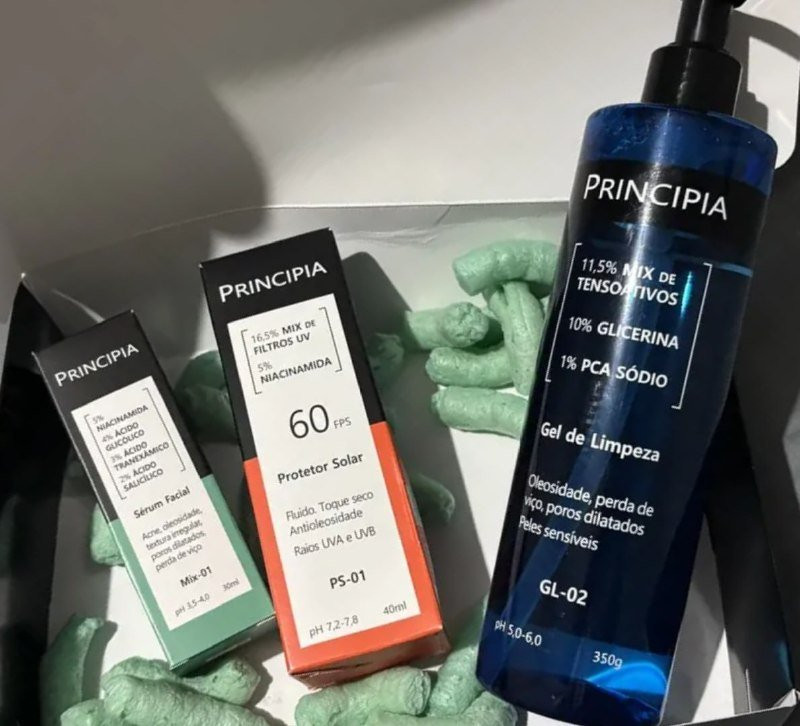 Principia Kit Anti-Acne: Mix 01, PS-01 e GL-02