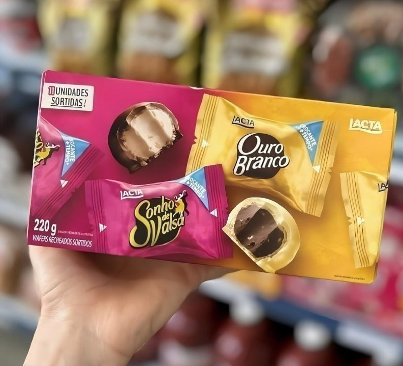 Caixa Sonho de Valsa e Ouro Branco Sortidos 220g