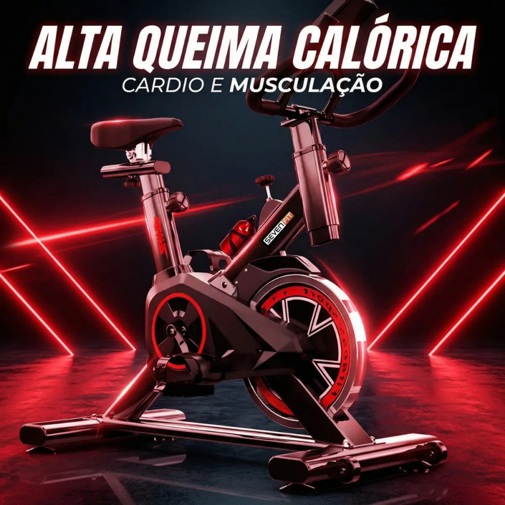 Bicicleta Ergométrica Sevenfit 6kg