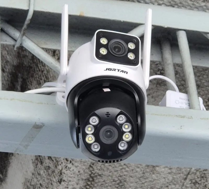 Câmera Dupla Lente Segurança WiFi Prova D'água Yoosee